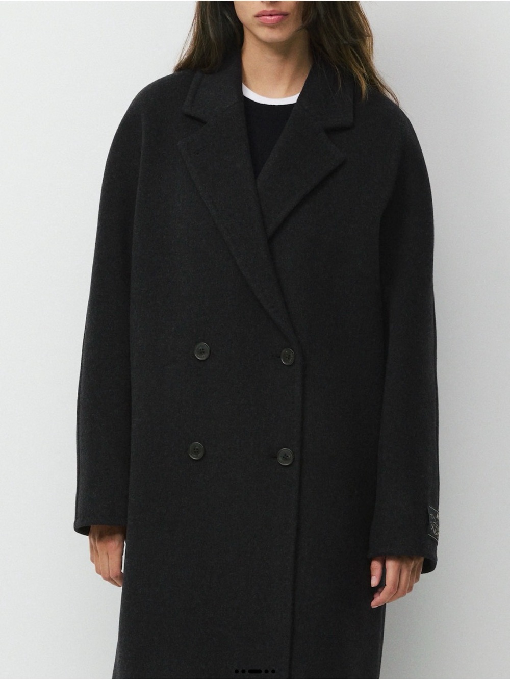 Aritzia The Slouch™ Coat - Soft Wool Cashmere